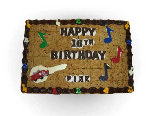 Supersize Cookie Cake serves 45-60