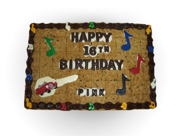 Supersize Cookie Cake serves 45-60