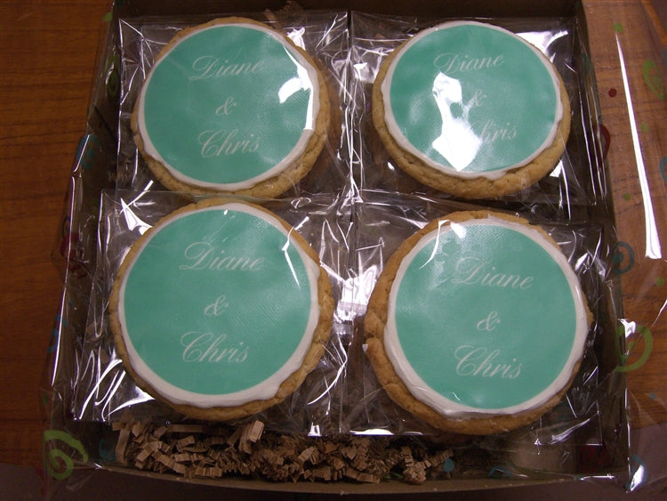 6 pc Custom Logo Cookies